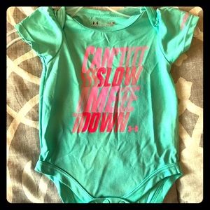 Under Armour baby girl onesie
